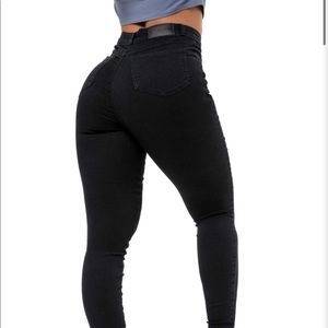 FITJEANS High Rise Contour Black jeans XS